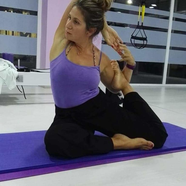 προβολή άσκησης hatha yoga 1